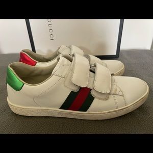 Used Gucci Children's Ace leather sneaker size35